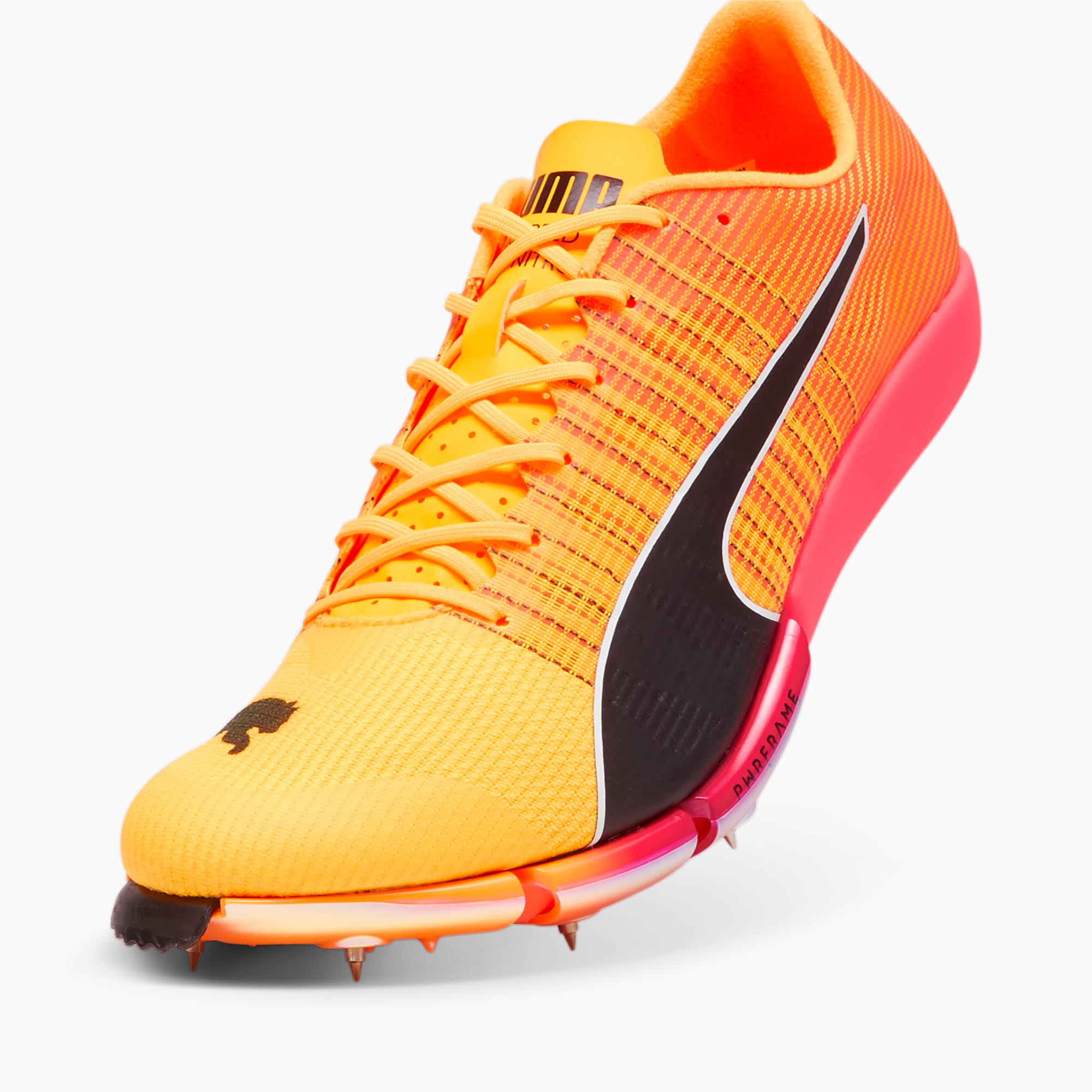 PUMA evoSPEED NAIO Jump NITROâ¢ Elite spikes, Zwart/Wit